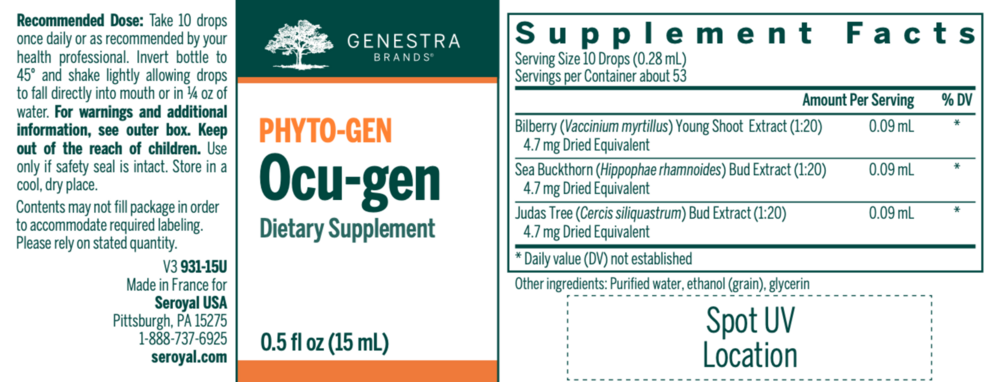 Product image for Ocu-gen.