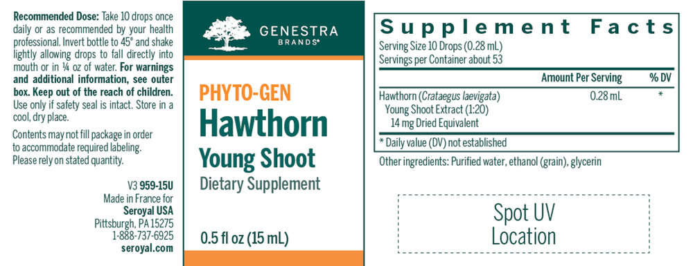 Product image for Hawthorn Young Shoot.