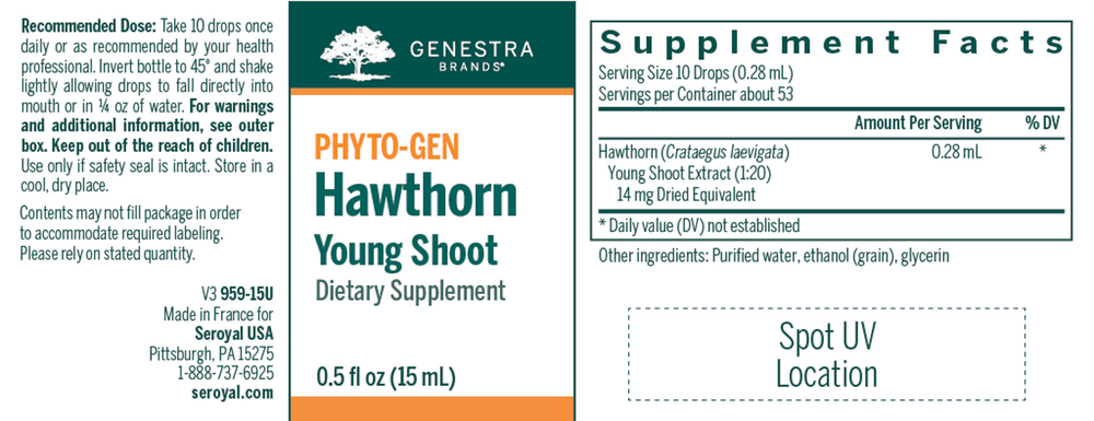 Product image for Hawthorn Young Shoot.