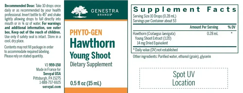 Product image for Hawthorn Young Shoot.