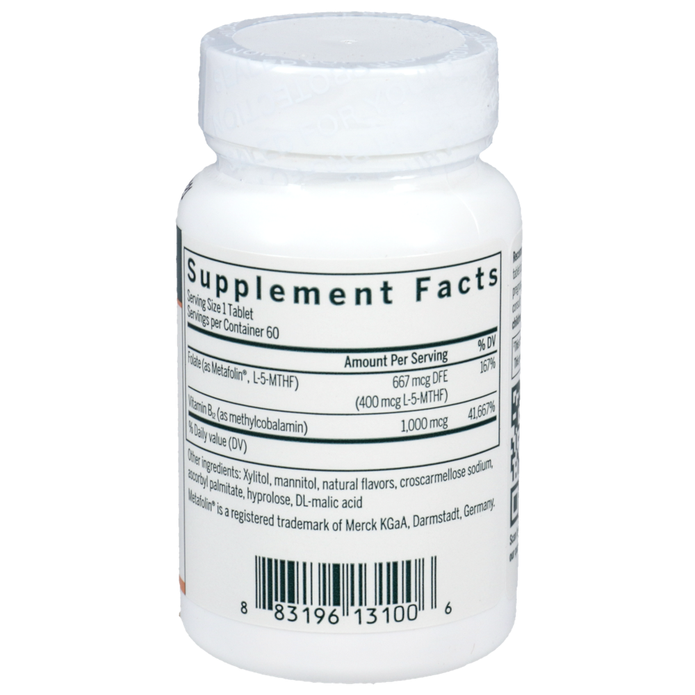 Product image for Active Chewable B12 + Methylfolate.