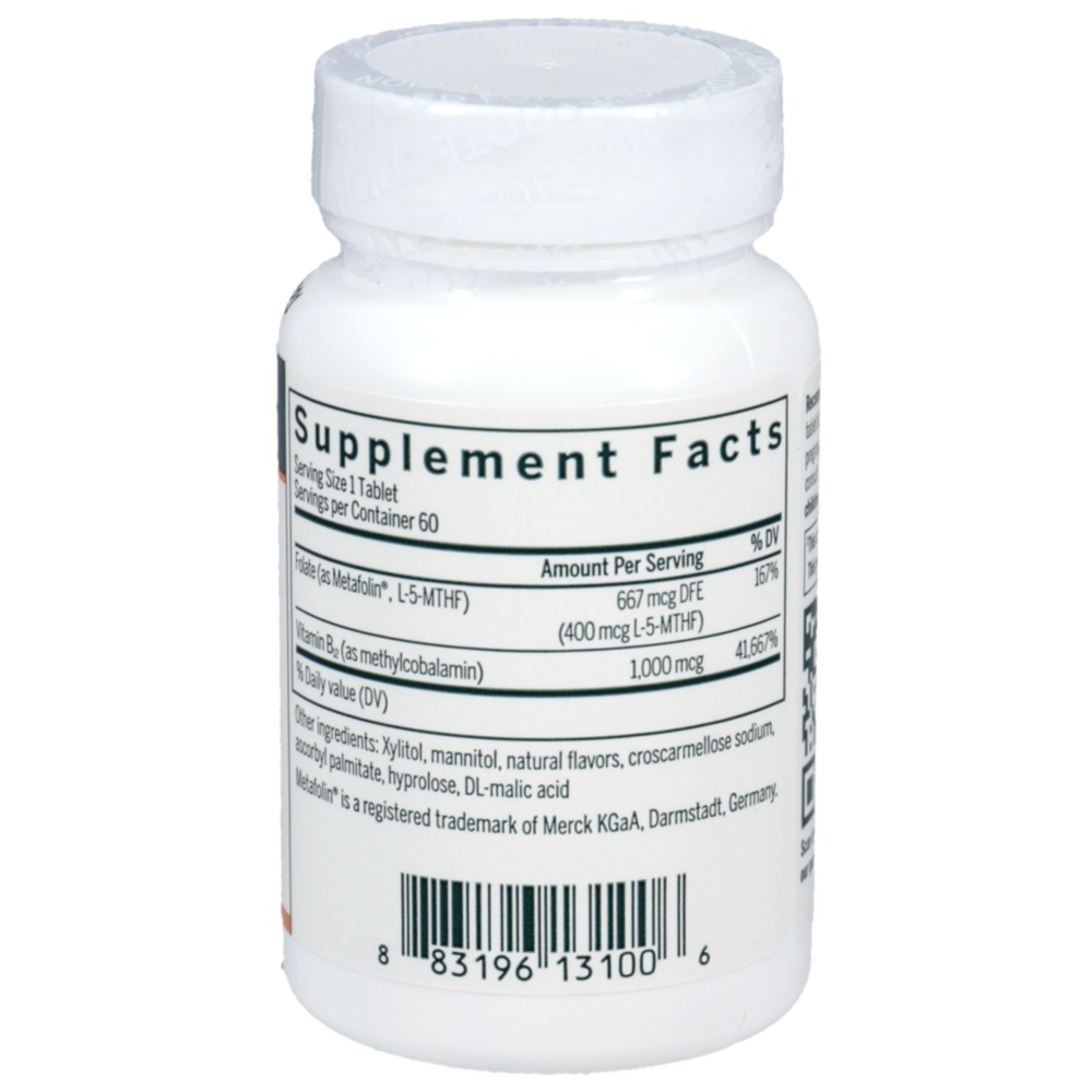 Product image for Active Chewable B12 + Methylfolate.