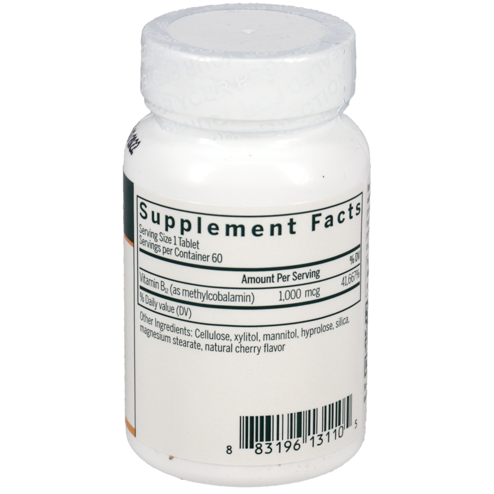 Product image for Active Chewable B12&#x2F;Methylcobalamin.