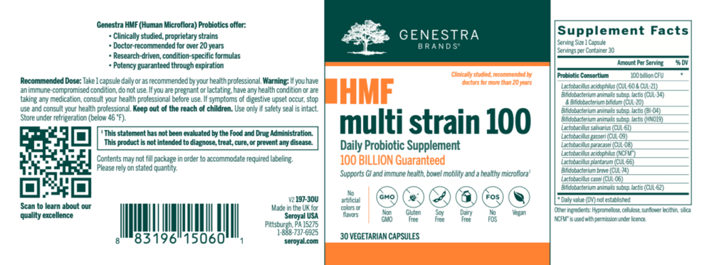 Product image for HMF Multistrain 100.