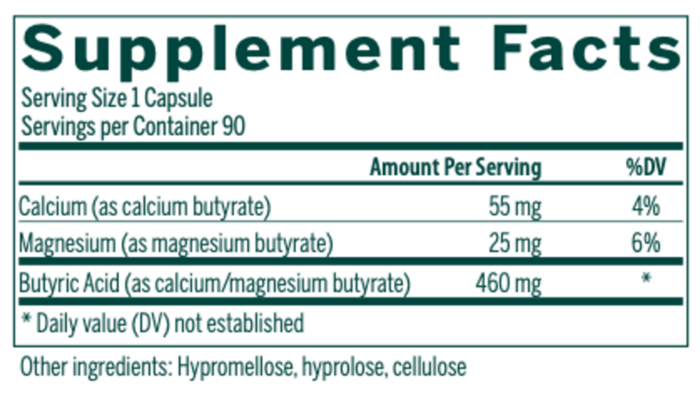 Product image for Butyrate Complex.