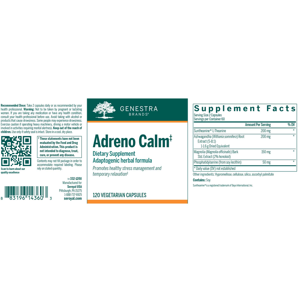 Product image for Adreno Calm.
