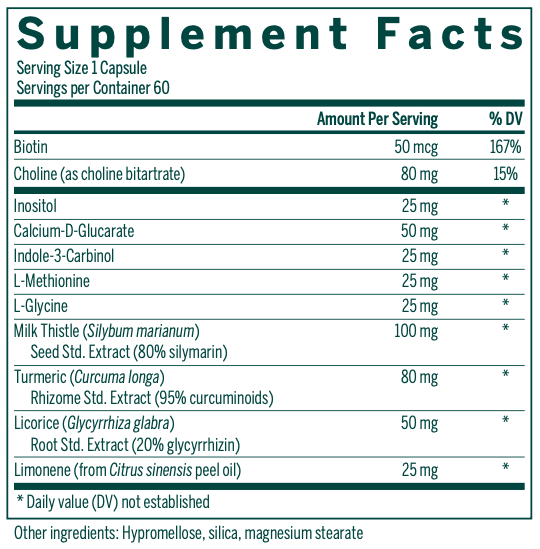 Product image for Liver Support &amp; Detoxification.