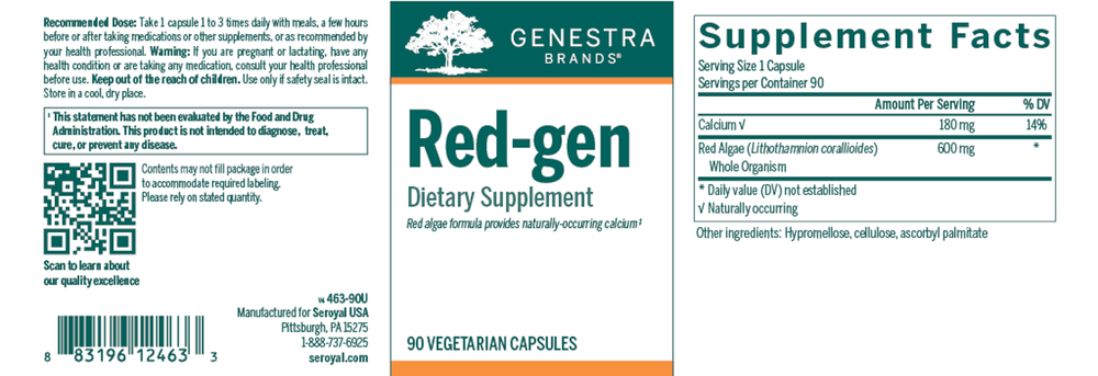 Product image for Red-Gen (California Only).