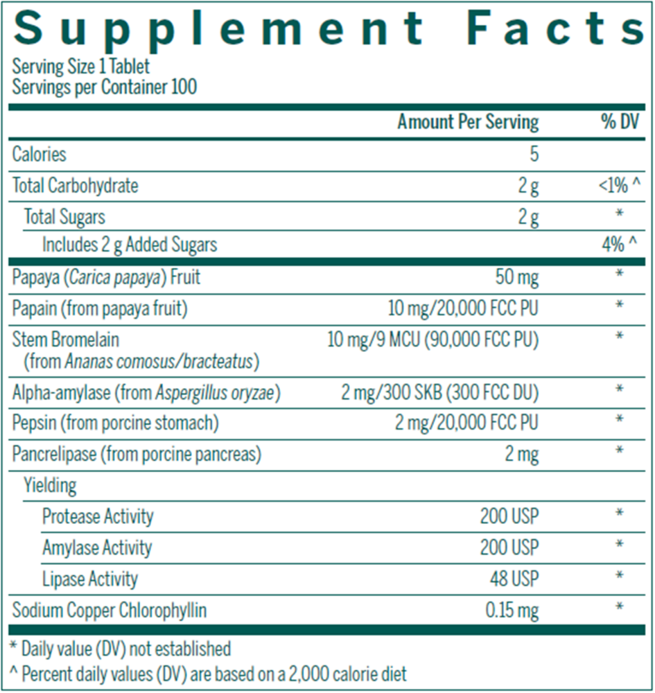 Product image for Bio Enzymes (Chewable) (California Only).