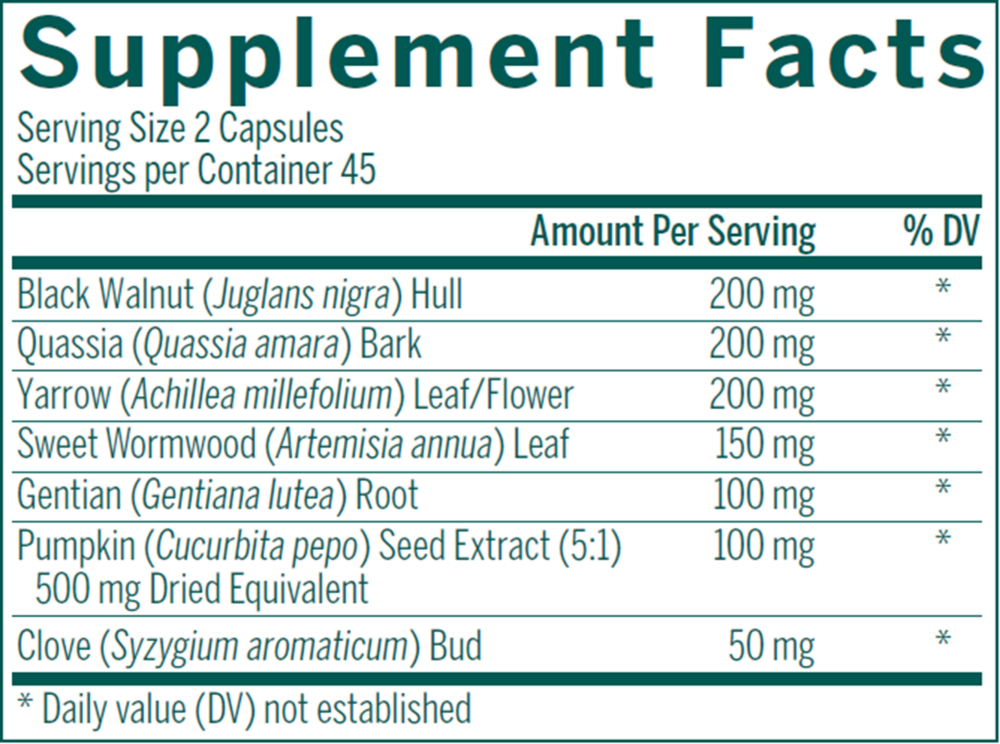 Product image for Black Walnut Capsules (California Only).