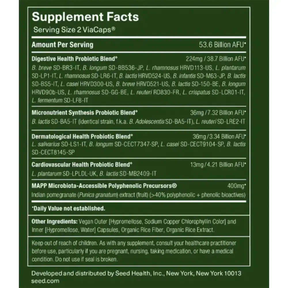 Product image for Seed DS-01® Daily Synbiotic.