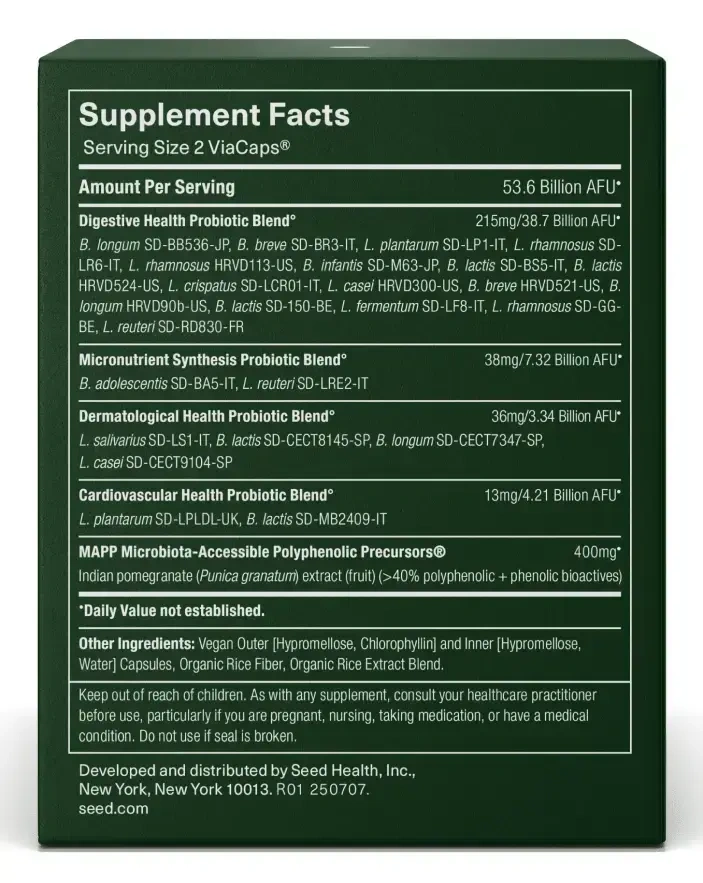 Product image for Seed DS-01® Daily Synbiotic.