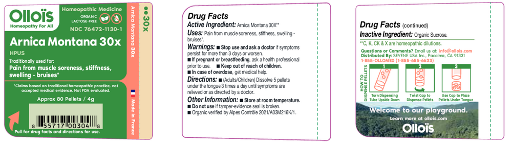 Product image for Arnica Montana 30X.