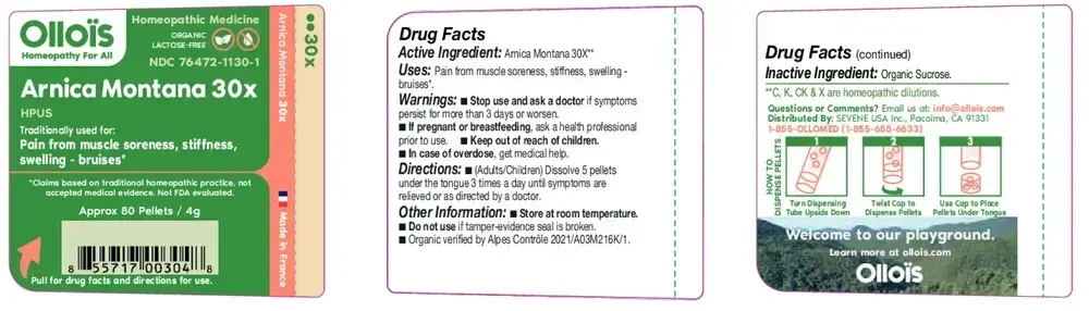 Product image for Arnica Montana 30X.