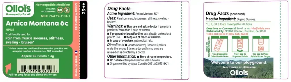 Product image for Olloïs Arnica Montana 6C Pellets, 80ct -.