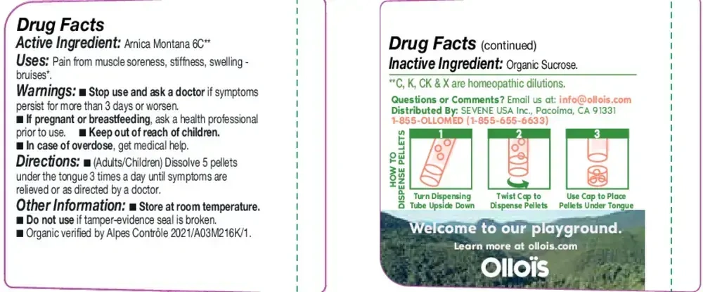 Product image for Olloïs Arnica Montana 6C Pellets, 80ct -.