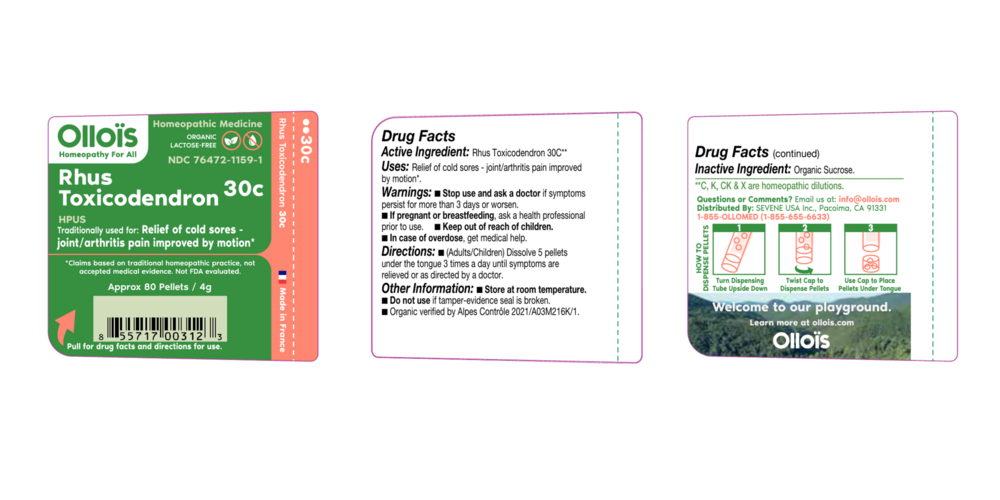 Product image for Olloïs Rhus Toxicodendron 30c Pellets, 8.