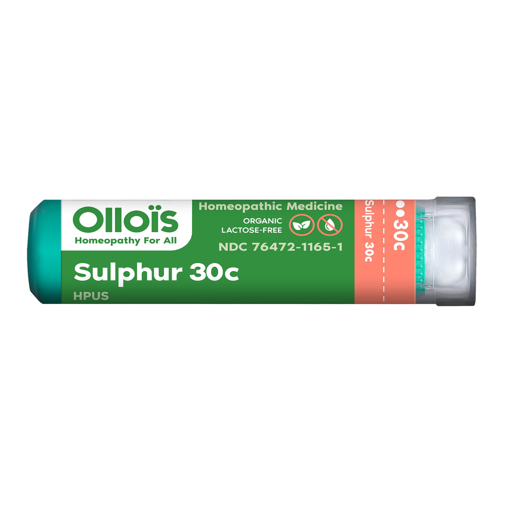 Product image for Olloïs Sulphur 30c Pellets, 80ct - Organ.