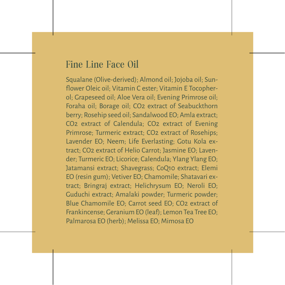 Product image for Fine Line Treatment Oil.