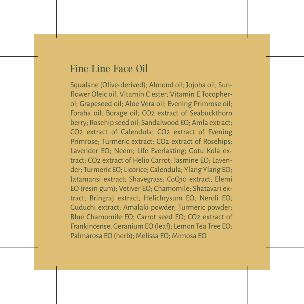 Product image for Fine Line Treatment Oil.