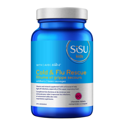 Cold & Flu Rescue Chewable, Berry 60 Chewables