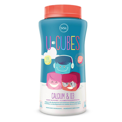U-Cubes™ Calcium & D3 Kids 120 gummies
