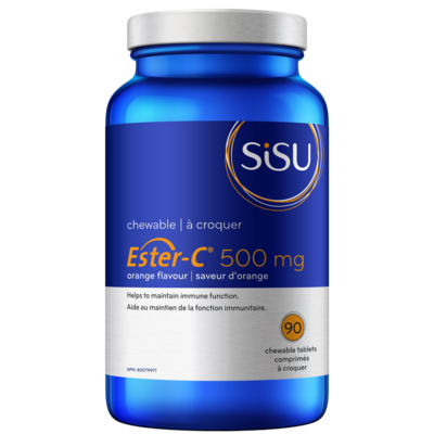 Ester-C 500 Orange Chewable 90 Chewables