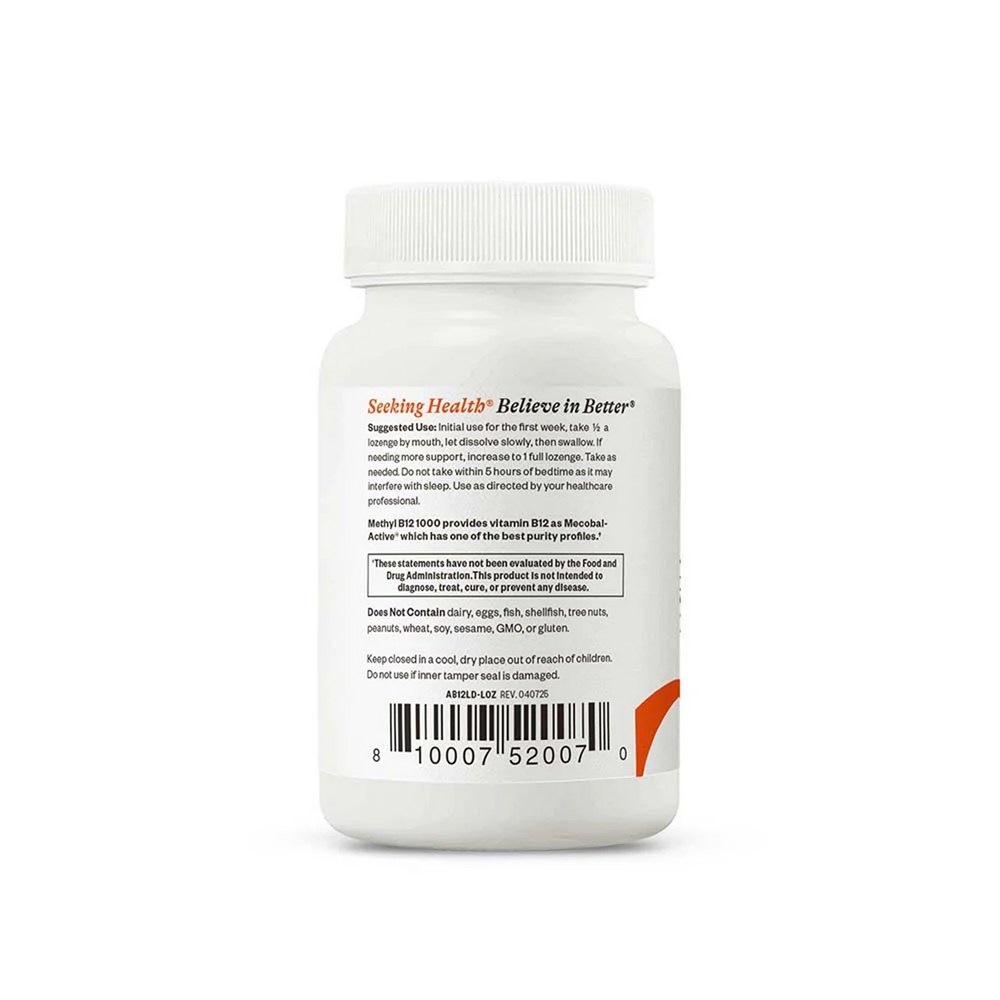 Product image for Methyl B12 1000mcg.