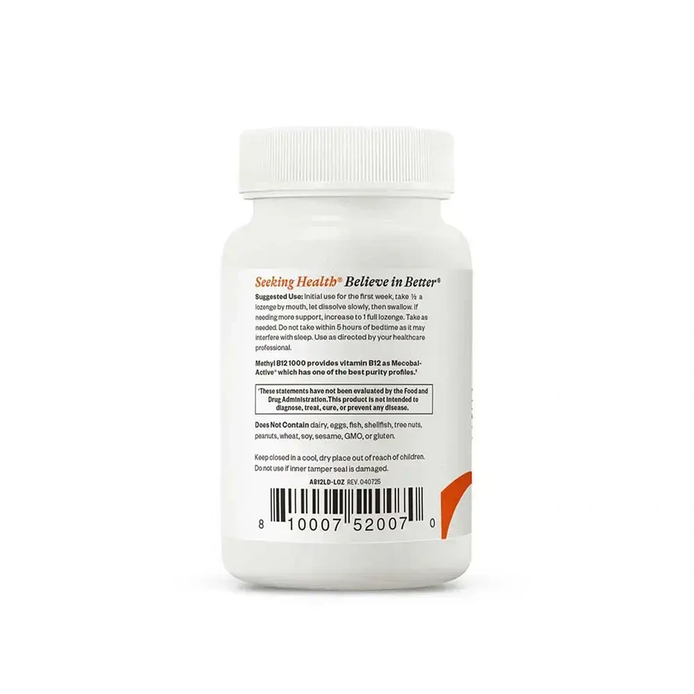 Product image for Methyl B12 1000mcg.