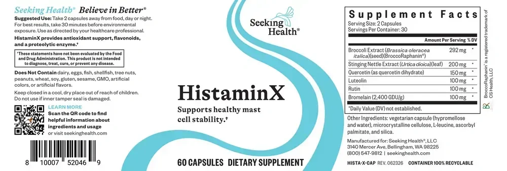 Product image for HistaminX.