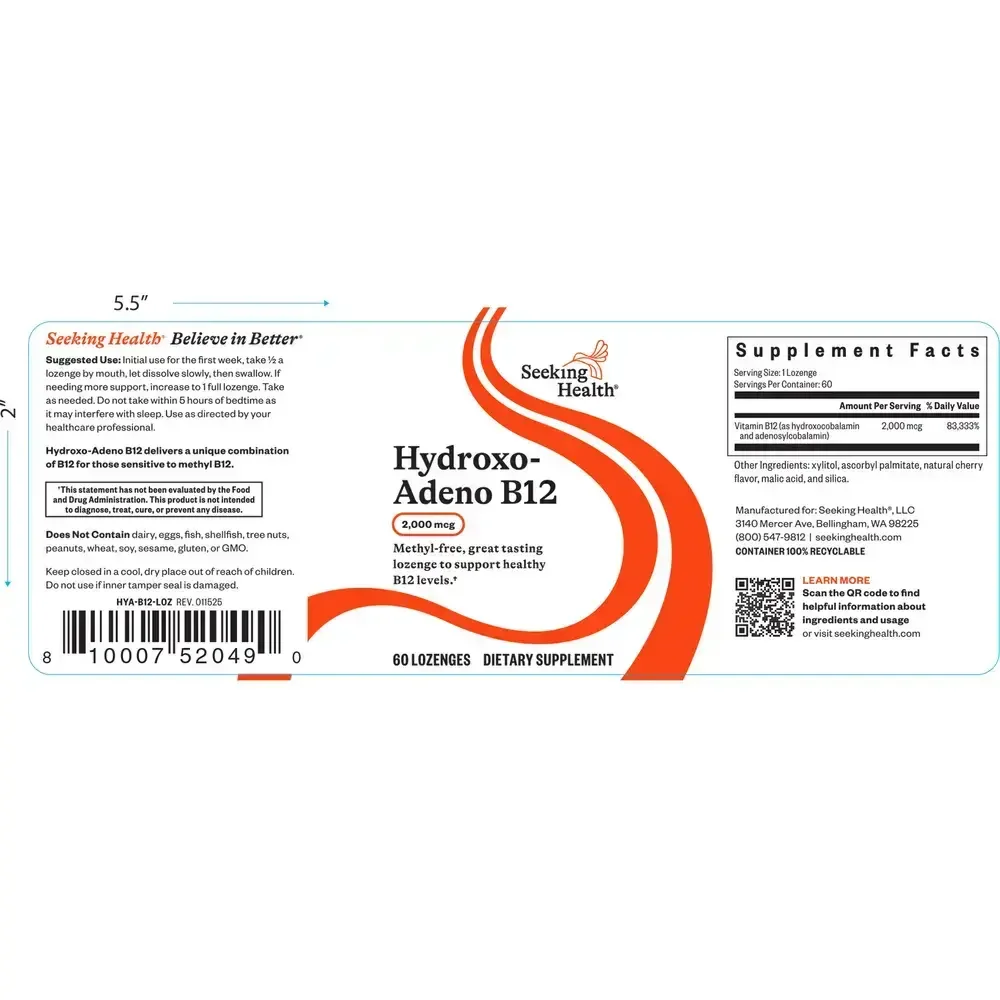 Product image for Hydrox-Adeno B12.
