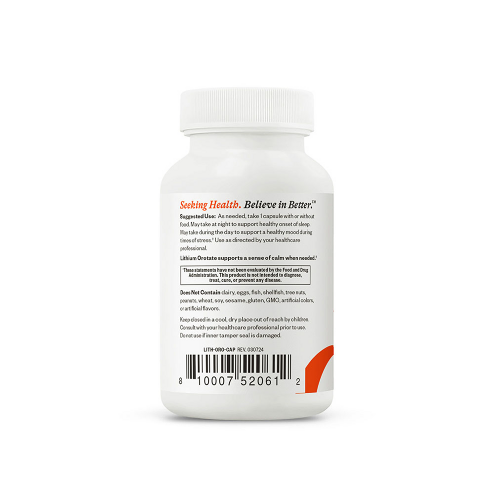 Product image for Lithium Orotate 5mg.