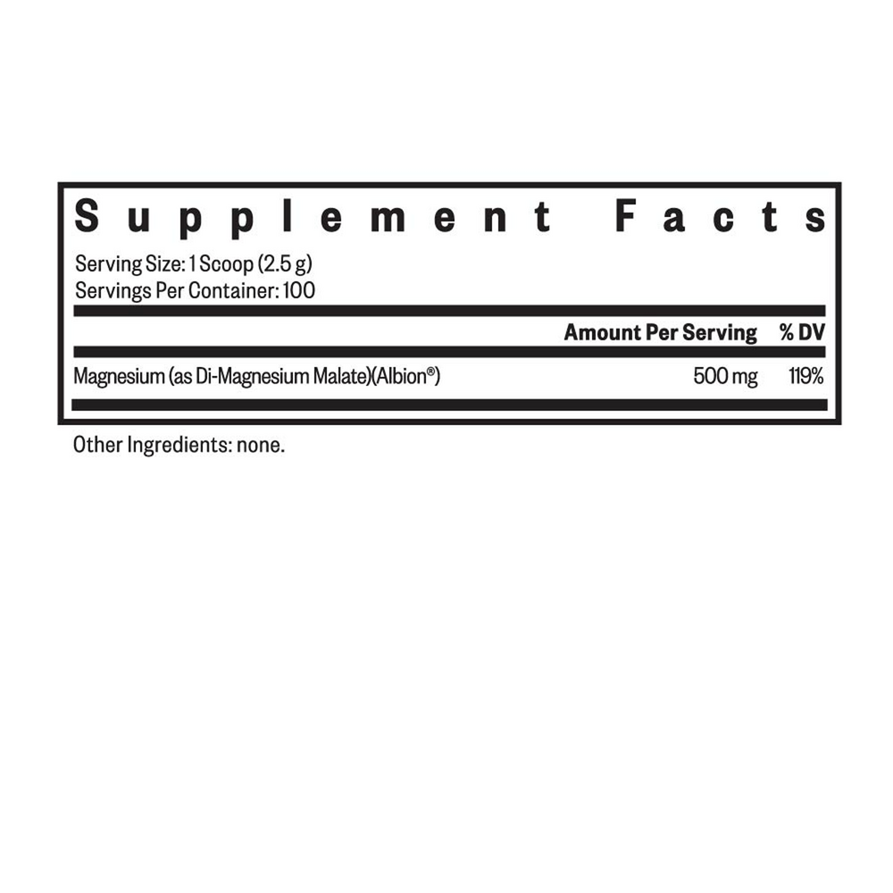 Product image for Magnesium Malate Powder.