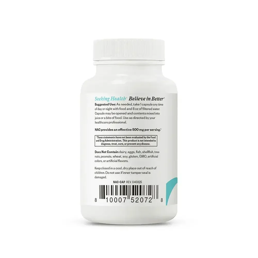Product image for NAC 500mg.