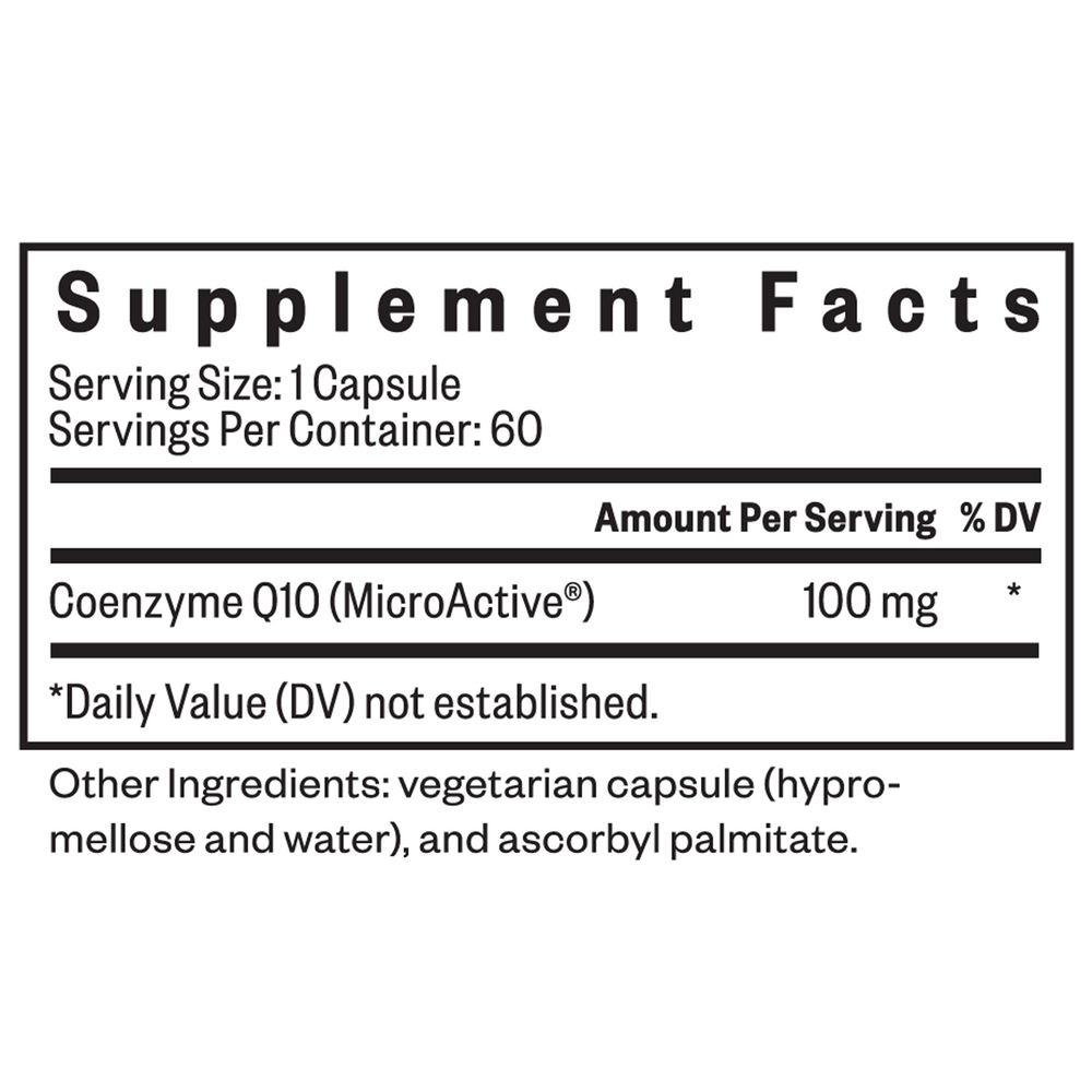Product image for Optimal CoQ10 100mg.