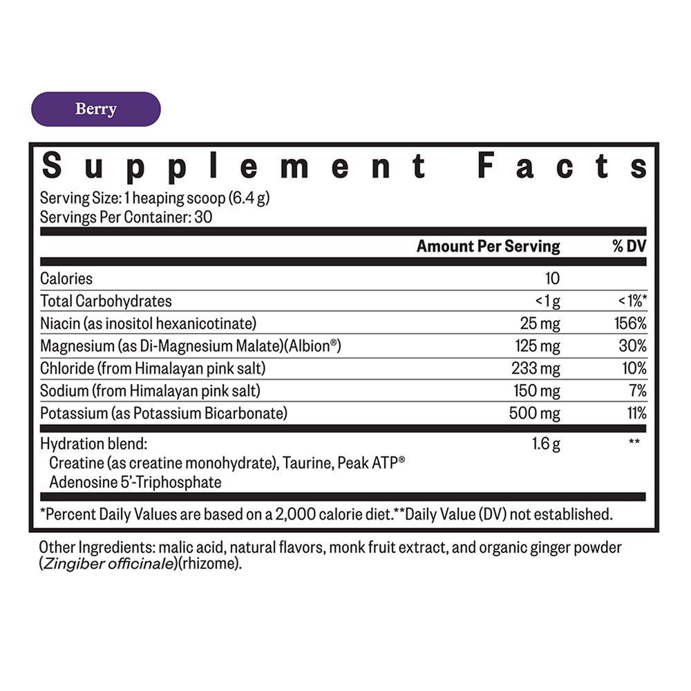 Product image for Optimal Electrolyte, Berry Flavored.