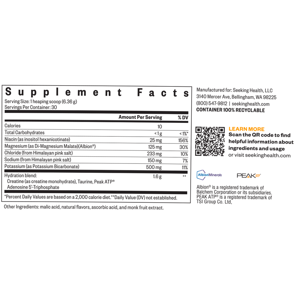 Product image for Optimal Electrolyte Orange Powder.