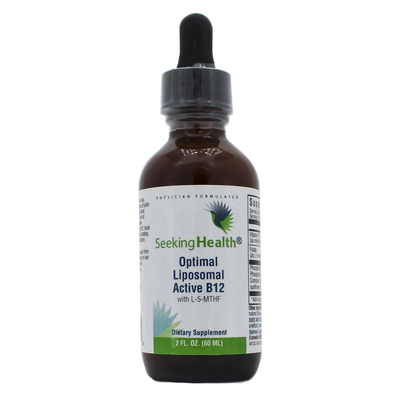 Optimal Liposomal Active B12 with L-5-MTHF 2 ounces