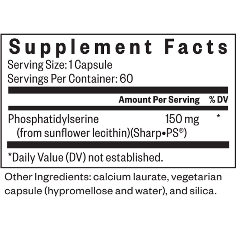 Product image for Phosphatidyl Serine.