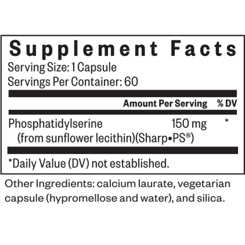 Product image for Phosphatidyl Serine.
