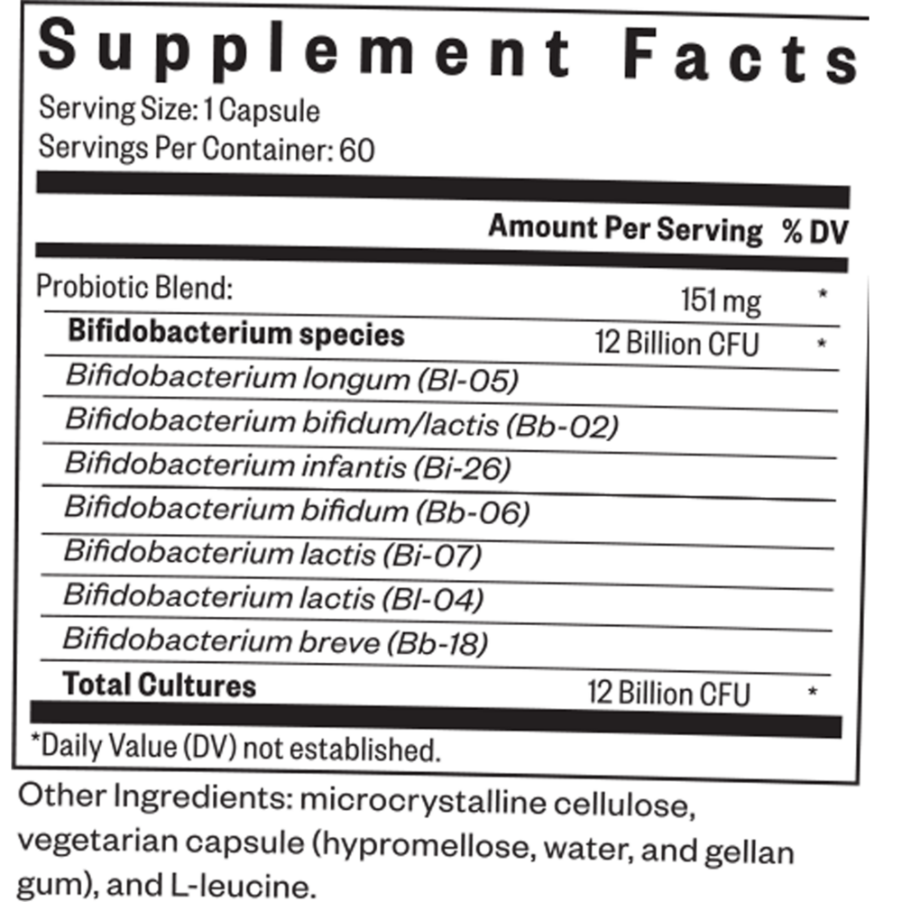 Product image for Probiota Bifidobacterium (formerly ProBiota Bifido).