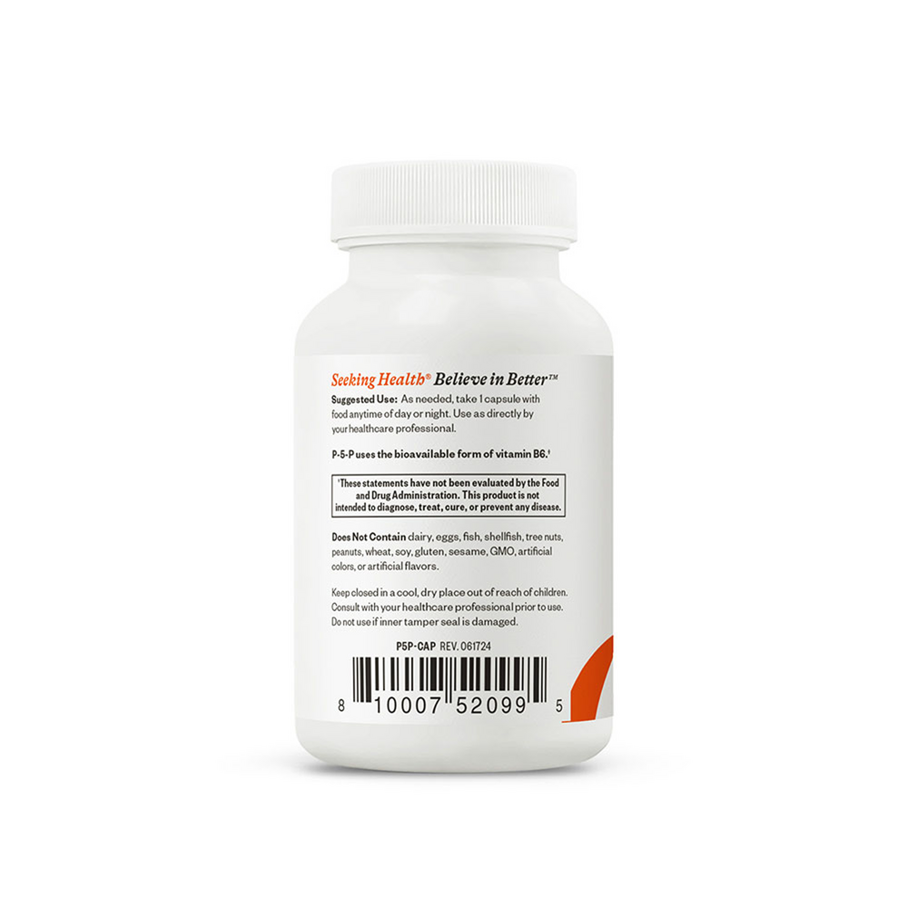 Product image for P-5-P (Pyridoxal 5-Phosphate) 25mg.