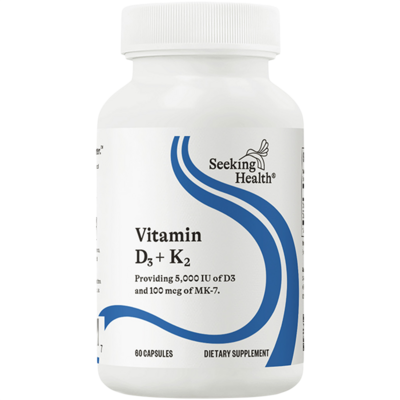 Vitamin D3 + K2 60 capsules