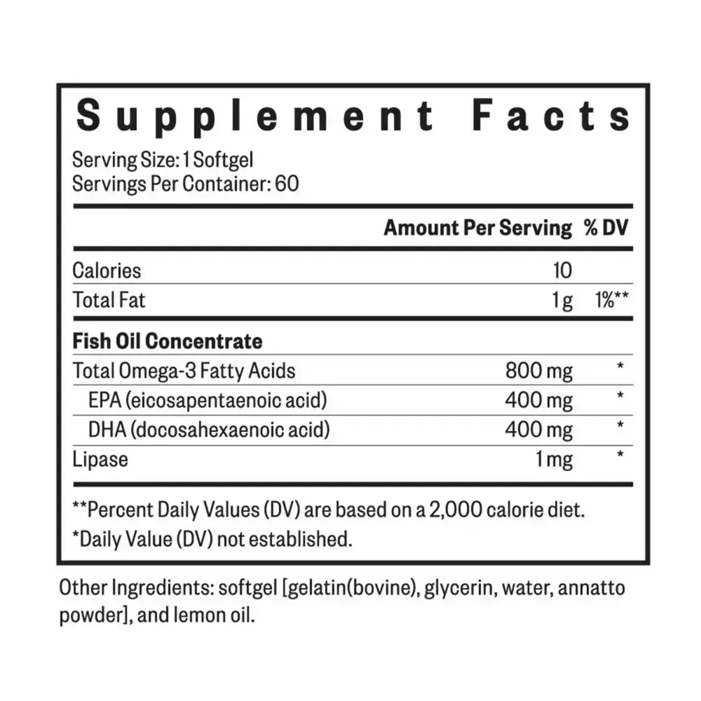 Product image for Fish Oil (Formerly Optimal Fish Oil).