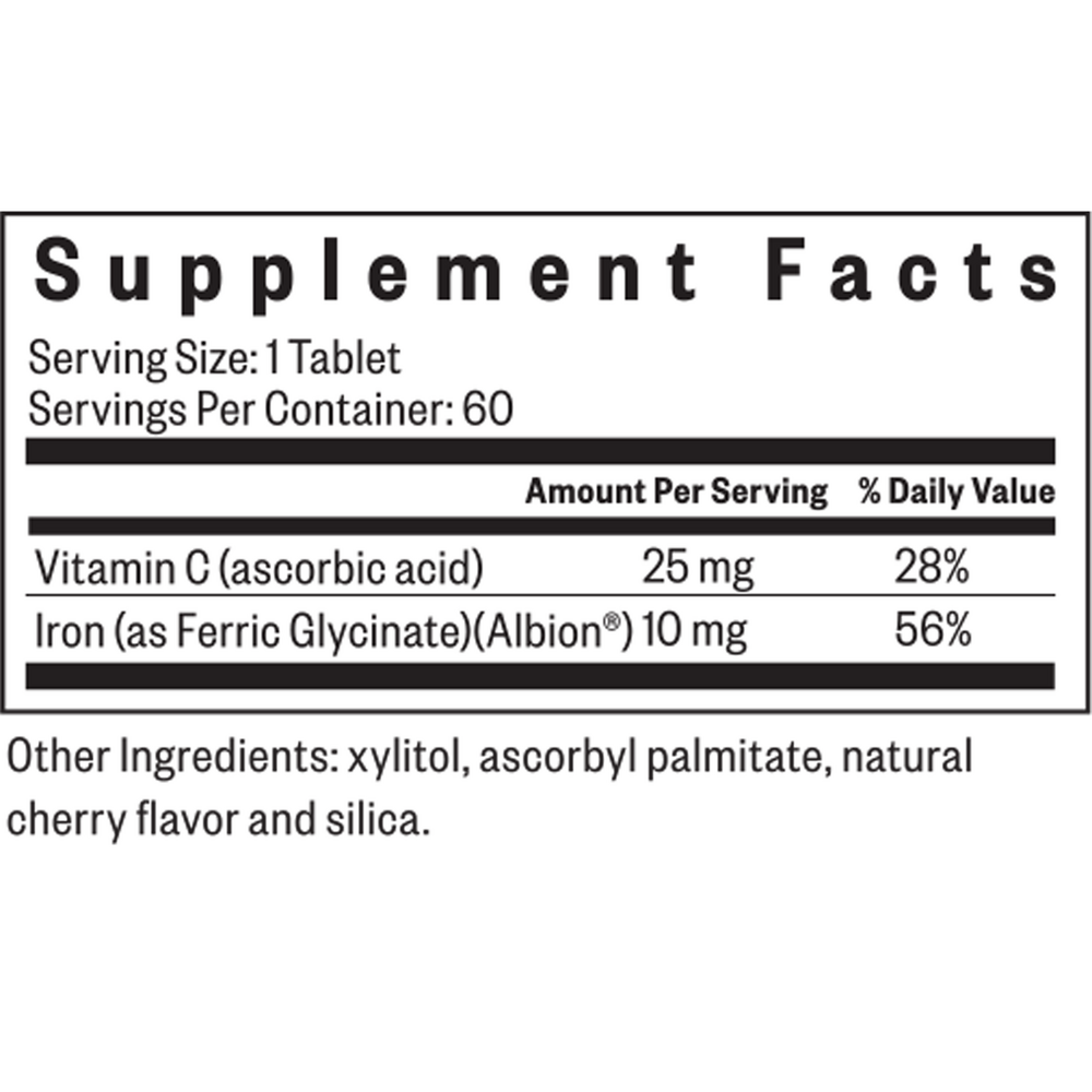 Product image for Iron Chewable.