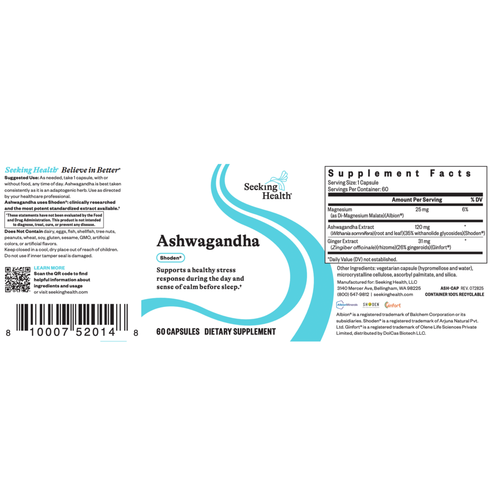 Product image for Ashwagandha.