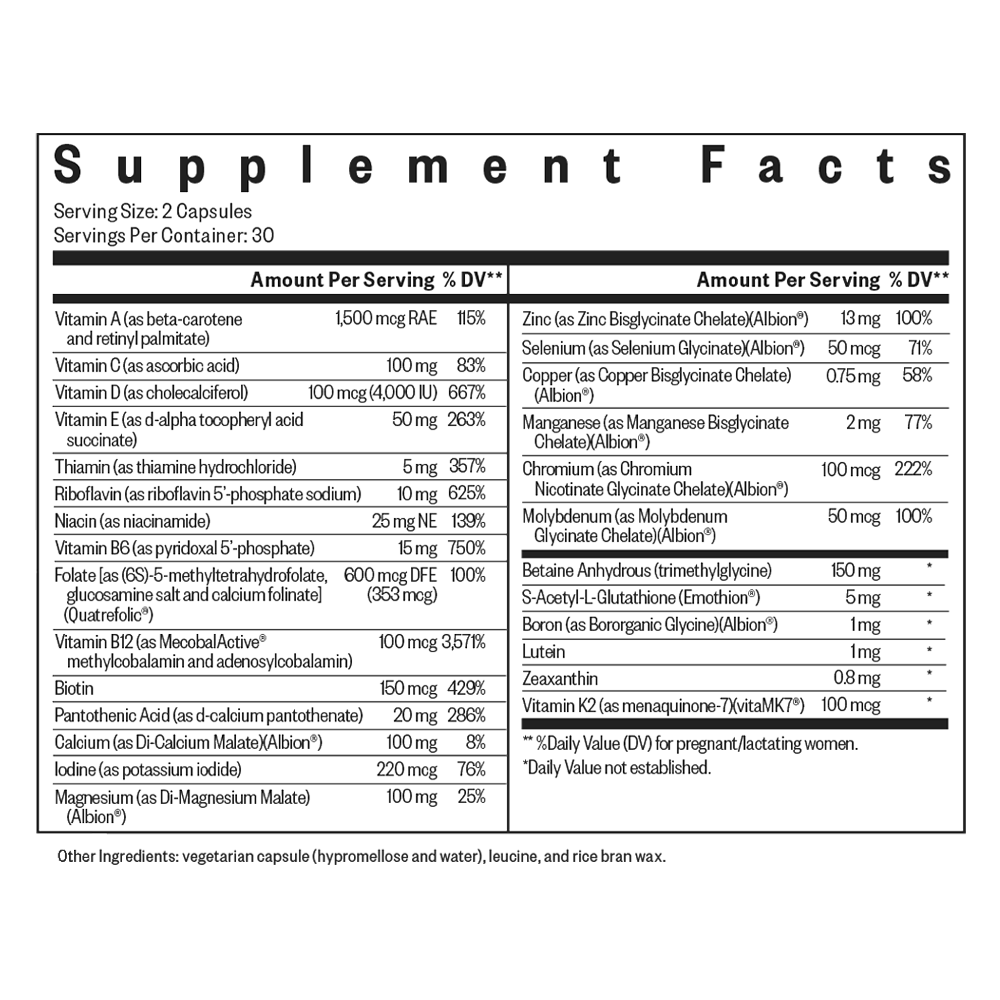 Product image for Prenatal Essentials.