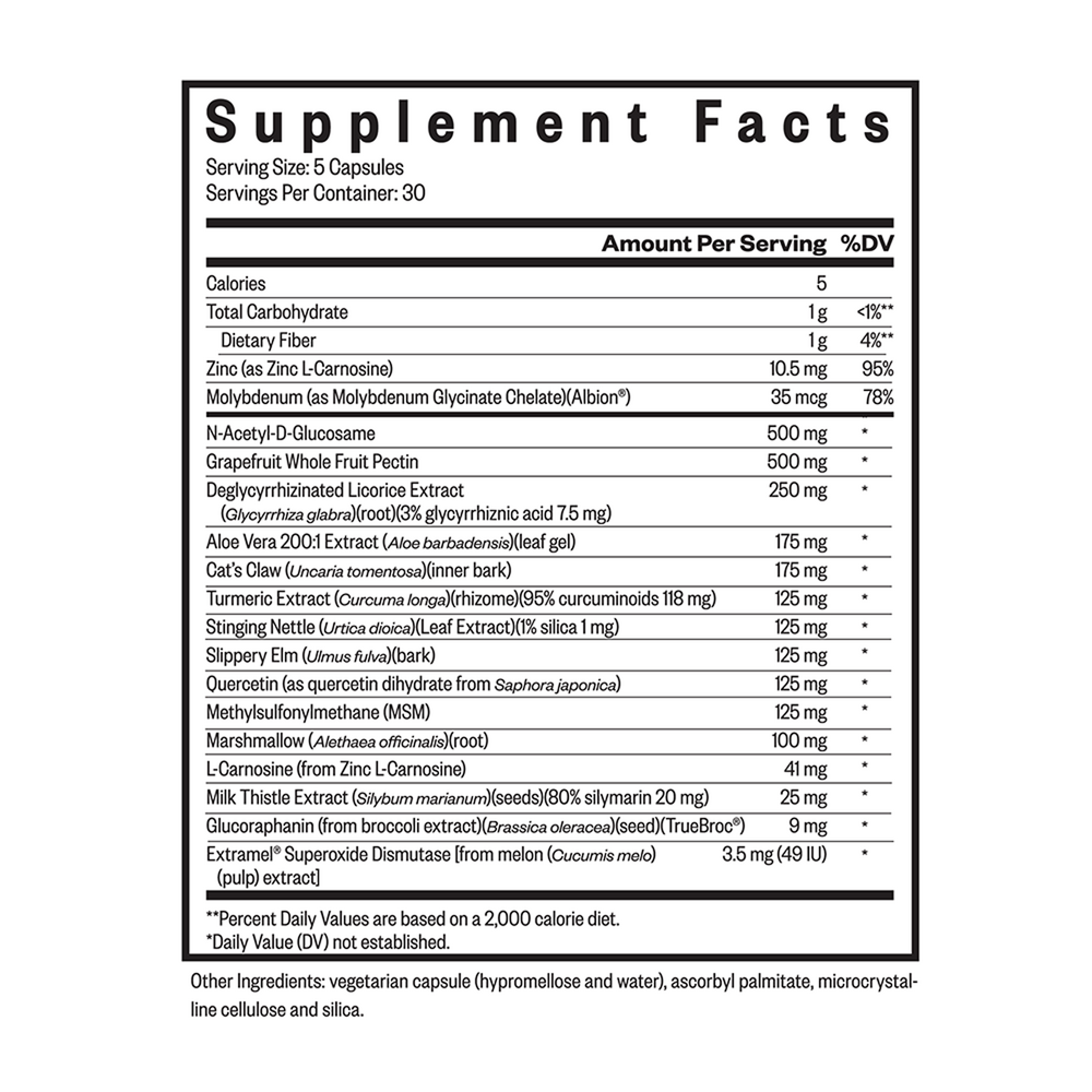 Product image for Gut Nutrients.