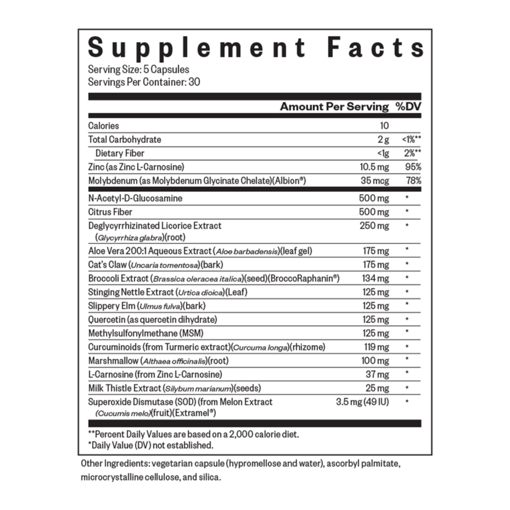 Product image for Gut Nutrients.