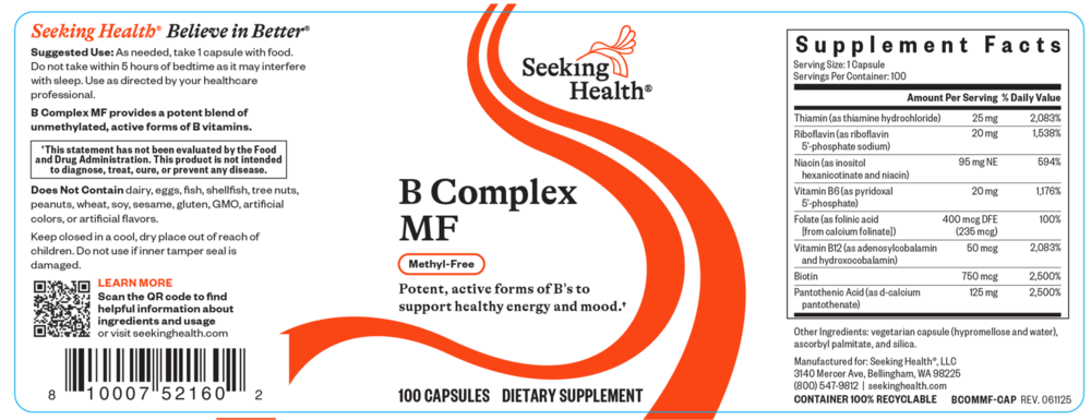 Product image for B Complex MF.